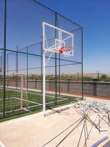 Soporte de aro de baloncesto de tablero de hierro seguro de alta calidad nuevo tipo gran oferta para niños hecho en Turquía - Product Image 6