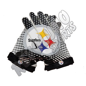 Gants de Football américain pour jeunes Récepteur Impression par sublimation de haute qualité Gants respirants en gros - Product Image 1