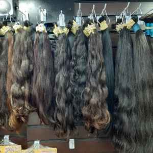 Vente en gros pas cher 100% extension de cheveux humains brut indien Remy cheveux paquet naturel non transformé vierge indien cheveux vendeur - Product Image 2