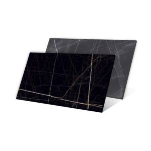 Carreaux de sol en porcelaine à finition métallique en marbre de pierre de valeur commerciale 600x1200mm pour les toilettes publiques. - Product Image 1