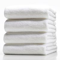 Serviettes de toilette pour hôtel, blanches, 50x90 cm, haute qualité, absorbantes, séchage rapide, Fouta 500 GSM, 100% coton, fabriquées en Turquie, en stock