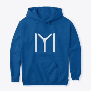 Lank-Sudadera con capucha de talla grande para hombre, ropa de lana gruesa con bordado impreso, venta al por mayor - Product Image 5