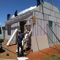 Panneau sandwich en ciment EPS d'isolation phonique pour maison préfabriquée modulaire