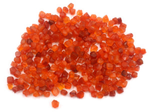 Cornaline naturelle indienne crue grossiste Motivation créativité naturelle minuscule cornaline brute lâche cristal non traité en forme d'étoile Je - Product Image 5