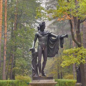 Sculpture de décoration de jardin d'extérieur, <span class=keywords><strong>statue</strong></span> d'<span class=keywords><strong>Apollon</strong></span> grec antique nue - Product Image 4