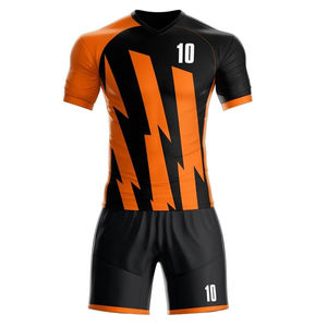 Uniforme de football pour jeunes avec couleurs personnalisables et logo Ensemble d'uniformes de football pour enfants avec tissu extensible confortable - Product Image 3