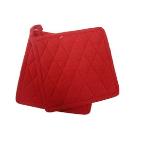 soft <b>pot</b> <b>holder</b> Cotton Oven <b>Pot</b> <b>Holder</b> for Kitchen and hotel use lain Solid Color - Product Image 4