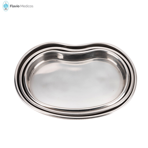 Plateaux universels incurvés en acier inoxydable/instruments chirurgicaux de laboratoire - Product Image 2