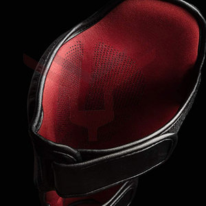 Vente chaude de haute qualité en cuir véritable PU protège-tibias Logo personnalisé Protection sportive pour adultes avec matériau élastique - Product Image 4