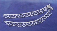 Bracelets de cheville fins en argent sterling pour un style élégant