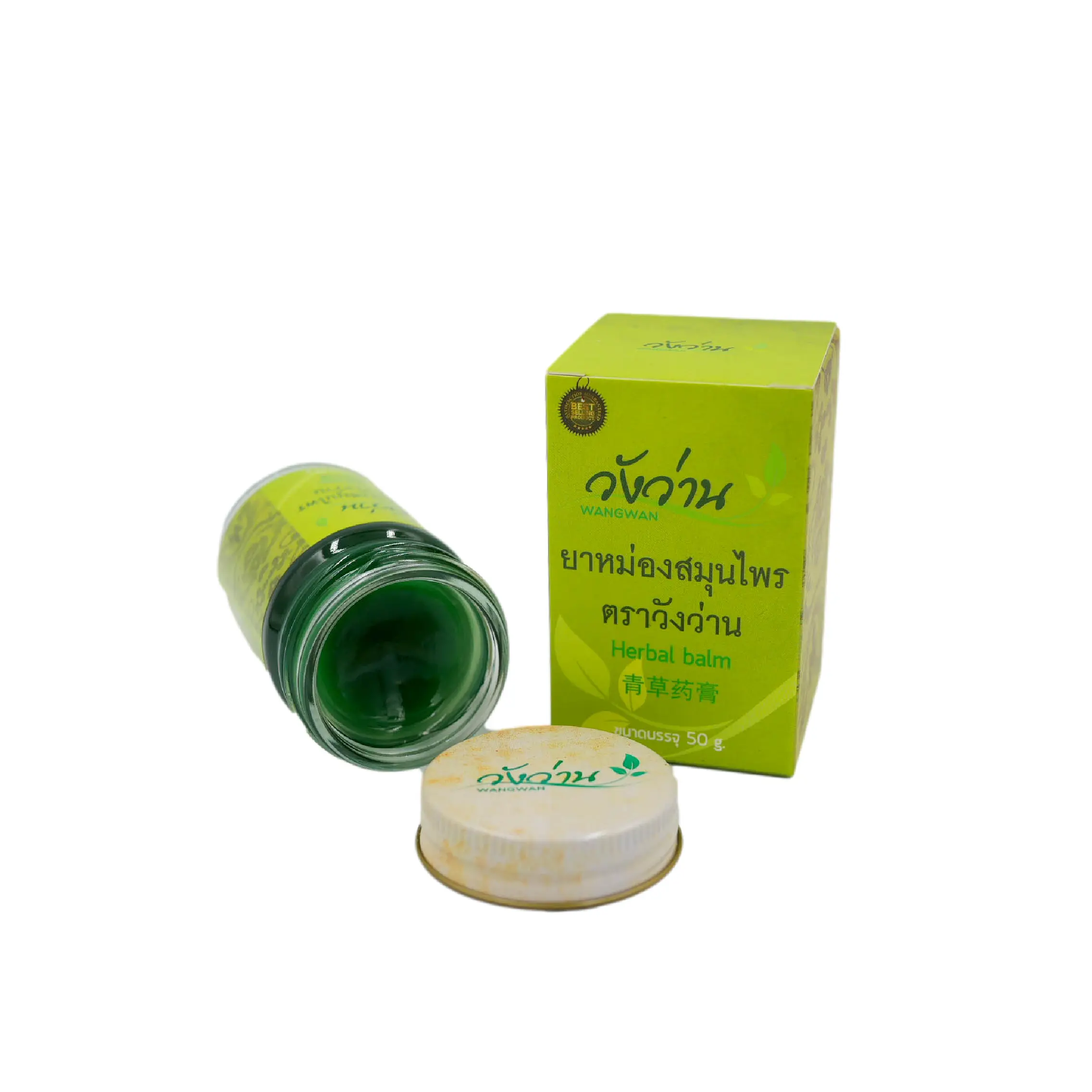 100% natürliche Kräuter Green Herbal Balm Wangwan Marke, die in Sicherheit und therapeut ischen Ergebnissen bekannt ist