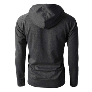 Nouveau produit sweat à capuche français en éponge surdimensionné pour homme, sans ficelle, logo personnalisé - Product Image 2