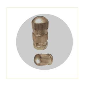 น็อตกลมทองเหลืองขัดเงาขนาดกำหนดได้เองผลิตตามคำสั่งของลูกค้าอย่างยอดเยี่ยม - Product Image 1