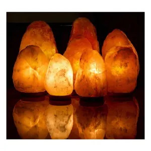 Room Decoration New Dimmer Switch Natural Brick Block Crystal Rock Stone Himalayan Salt Lamp BY IMPEX PAKISTAN