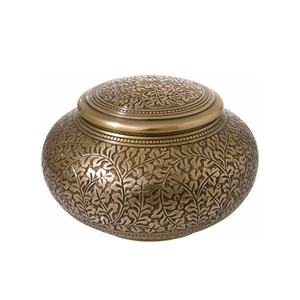 Urne funéraire métallique pour animaux de compagnie avec gravure à la main conçue de cendres humaines solides souvenir commémoratif funéraire en métal urnes humaines pour adultes - Product Image 4