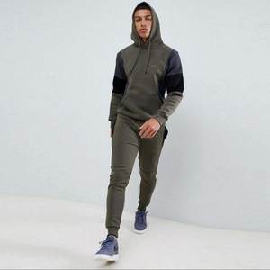 Chándal ajustado de diseño personalizado para hombre, traje para trotar - Product Image 3