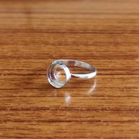Vintage 9 MM Blank Component Montage Lünette Cup Spann zangen ringe aus massivem 925er Sterling Silber Feins chmuck im Großhandel