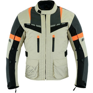 Chaqueta textil Cordura impermeable para carreras de motorista, a prueba de viento, nivel CE 1 y 2, armaduras, equipo de seguridad de longitud larga, técnicas impresas - Product Image 3