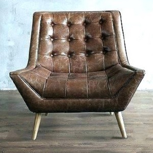 เฟอร์นิเจอร์ห้องนั่งเล่นโซฟาหนังอุตสาหกรรมแปลงสภาพพร้อมคุณสมบัติการนวดสำหรับใช้ในบ้าน - Product Image 5