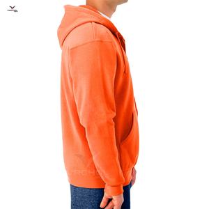 เสื้อฮู้ดผ้าฟลีซปักลายสำหรับผู้ชาย, เสื้อฮู้ดผ้าหนานุ่มวัสดุโพลีเอสเตอร์ทนทานถักสำหรับกีฬาไซส์พิเศษ - Product Image 5