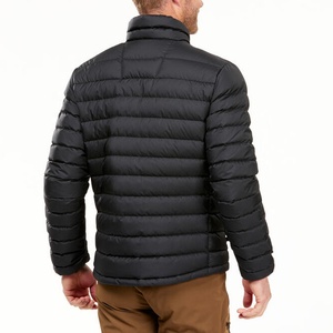 <b>Men's</b> Thin Hooded <b>Puffer</b> <b>Jacket</b> Oversized Down Made of Polyester - Product Image 3