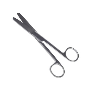 16.5cm Ciseaux d'opération droits émoussés Instruments chirurgicaux en acier manuels Utilisation dentaire et vétérinaire de base - Product Image 6
