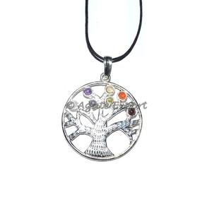 Symbole de la vie de guérison Chakra pendentif pierre d'agate naturelle sculptée cordon de Style Feng Shui mascotte gravée artisanat de pierre semi-précieuse - Product Image 1