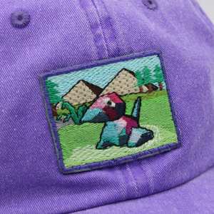 Casquettes de baseball non structurées personnalisées, broderie en chenille, casquette de sport vintage, casquettes de papa, design OEM, couvre-chefs vietnamiens, chapeaux lavés - Product Image 4