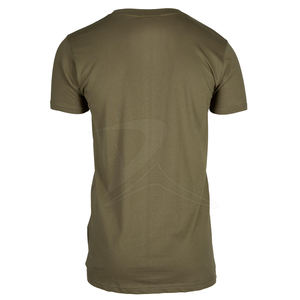 T-shirt à col en V 100% coton avec imprimé blé glissant Dernière conception T-shirt transparent respirant grande taille Vente à bas prix - Product Image 4