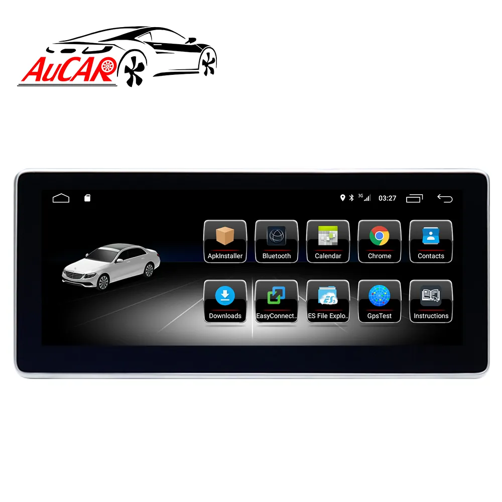 AuCar 10.25 "Android 10 GPS Navigation Autoradio Stereo Auto DVD-Player Für Mercedes Benz C GLC Klasse W205 C253 X253 2015-2019