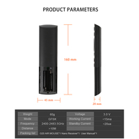 G20S Pro avec télécommande vocale intelligente rétroéclairée 2.4G Gyro sans fil Fly Air Mouse IR apprentissage pour Android TV Box