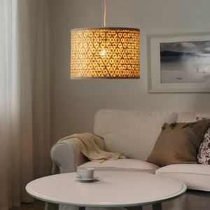 Abat-jour décoratif en bambou chauffant, lampe suspendue en bambou au Vietnam, chaude, vente en gros - Product Image 3