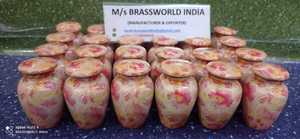 Recuerdo pequeño, urna de cremación, Brassworld, India - Product Image 4