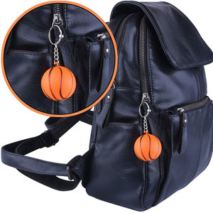 Llavero personalizado de baloncesto y pelota de alta calidad, Mini llavero de balón de fútbol para colgar en el coche, novedad, venta al por mayor - Product Image 3