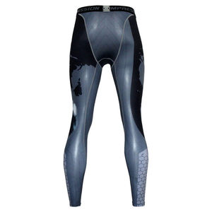 Mallas deportivas de compresión para hombre, Leggings para gimnasio, correr, ropa activa, calzas personalizadas - Product Image 1