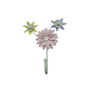 Crochets muraux en fil de fer massif en forme de tournesol, 50 pièces, conception américaine, en fer massif - Product Image 1