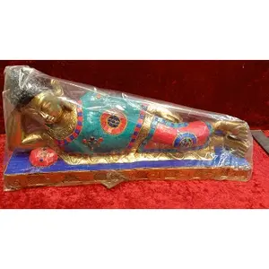 Venta de Estatuas de Buda de Metal, Diseño Personalizado, Hechas a Mano, Pulimentadas, Estilo Antiguo, para Año Nuevo, a Precio de Mayoreo desde India - Product Image 1