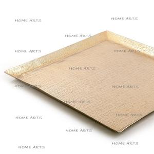 Bandeja de Servicio de Alimentos de Aluminio de Diseño Clásico, Bandeja de Servicio de Alimentos de Color Dorado de la Más Alta Calidad al Precio Más Bajo - Product Image 3