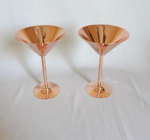 Cuivre Gobelets pour Vodka Cocktails et Vins Plats - Product Image 6