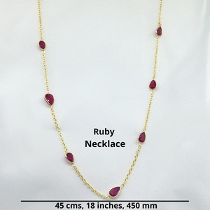 Everyday Wear 925 <b>Sterling</b> <b>Silver</b> Gold Plated Low MOQ Supplier wholesaler Everyday Wear gemstones <b>Necklace</b> . Long Chain <b>Necklace</b> - Product Image 2