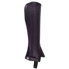 Half Chaps de cuero genuino Premium para hombres y mujeres Ropa ecuestre de estilo occidental de moda para montar a caballo - Product Image 2