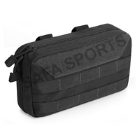 Pochette d'administrateur Molle tactique, pochette d'administrateur Molle multi-usages résistante à l'eau avec poche pour carte EDC EMT Pack porte-outil universel Pa