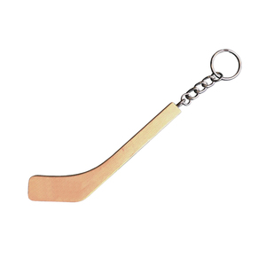 Mini llavero de palo de Hockey, llavero de plástico con logotipo personalizado, promoción al por mayor - Product Image 2