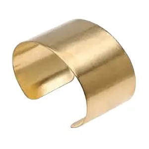 Pulseira de bronze para mulheres, alta qualidade, polida, preço barato, fabricante de pulseira de bronze na índia