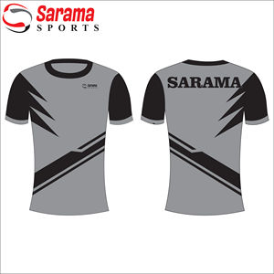 Sport Softball Shirts with Front Embroidered Logo Plus Size Breathable Feature - Product Image 2