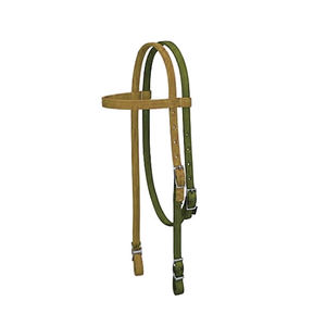 Cabecera de nailon duradera más vendida para montar a caballo Logotipo personalizado Producto ecuestre occidental con exportación de material de cuero - Product Image 4