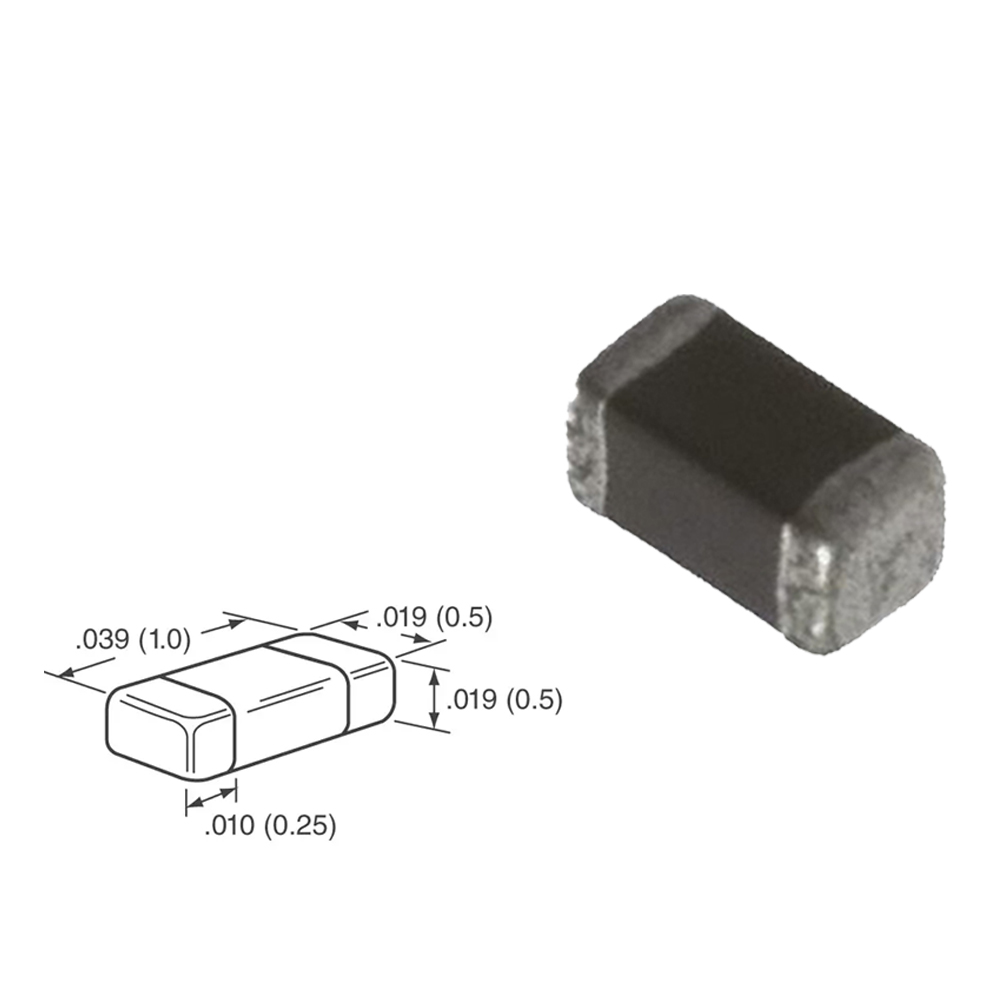Пассивный компонент 1uF 10% 6.3V SMD SMT Многослойный керамический конденсатор X5R 0402 ( 1005 метрический ) JMK105BJ105KV-F