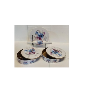 ชุดกล่องโลหะ Masala ดีไซเนอร์แบบโบราณ2ชิ้นจักระบาลานันออกแบบได้เองโลโก้กีฬางานฝีมือแบบจำลองขัดเงาสำหรับตกแต่งบ้านและโรงแรม - Product Image 1