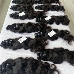 Máquina de estiramiento único sin procesar, Cabello 100% humano, calidad superior, venta al por mayor, 10a - Product Image 2