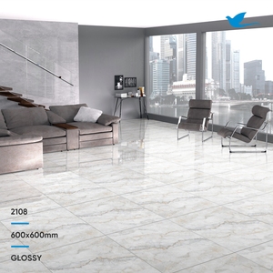 Carreaux de salle de bains en porcelaine, série brillante, haute qualité résistant à la saleté, produit à haute demande, 600x600mm - Product Image 2
